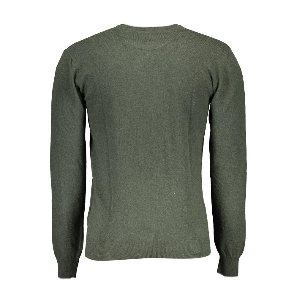 U.S. POLO ASSN. Green Wool Men Sweater - Sweaters