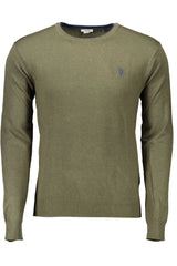 U.S. POLO ASSN. Green Wool Men Sweater - XXL - Sweaters