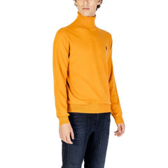 U.S. POLO ASSN. Orange Cotton Turtleneck - IT52 | XL - Sweaters