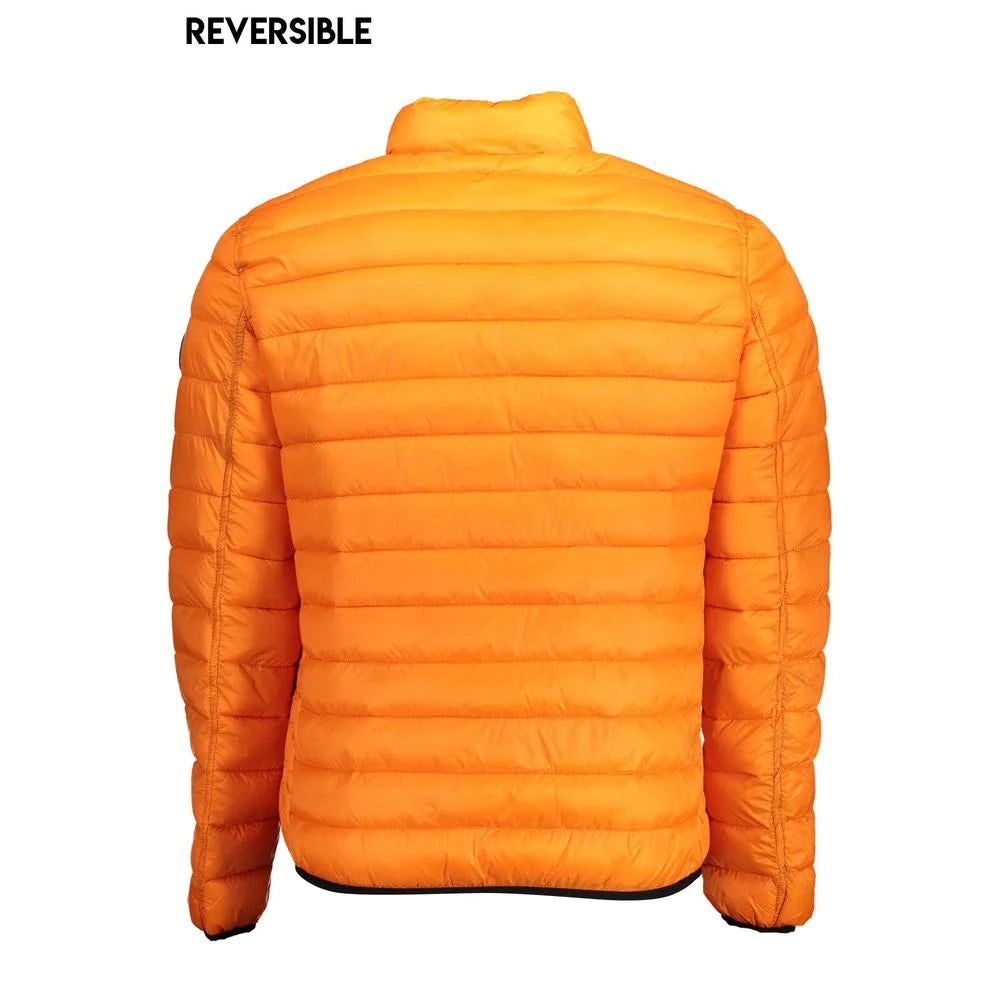 U.S. POLO ASSN. Orange Nylon Jackets & Coat - Puffer Jackets