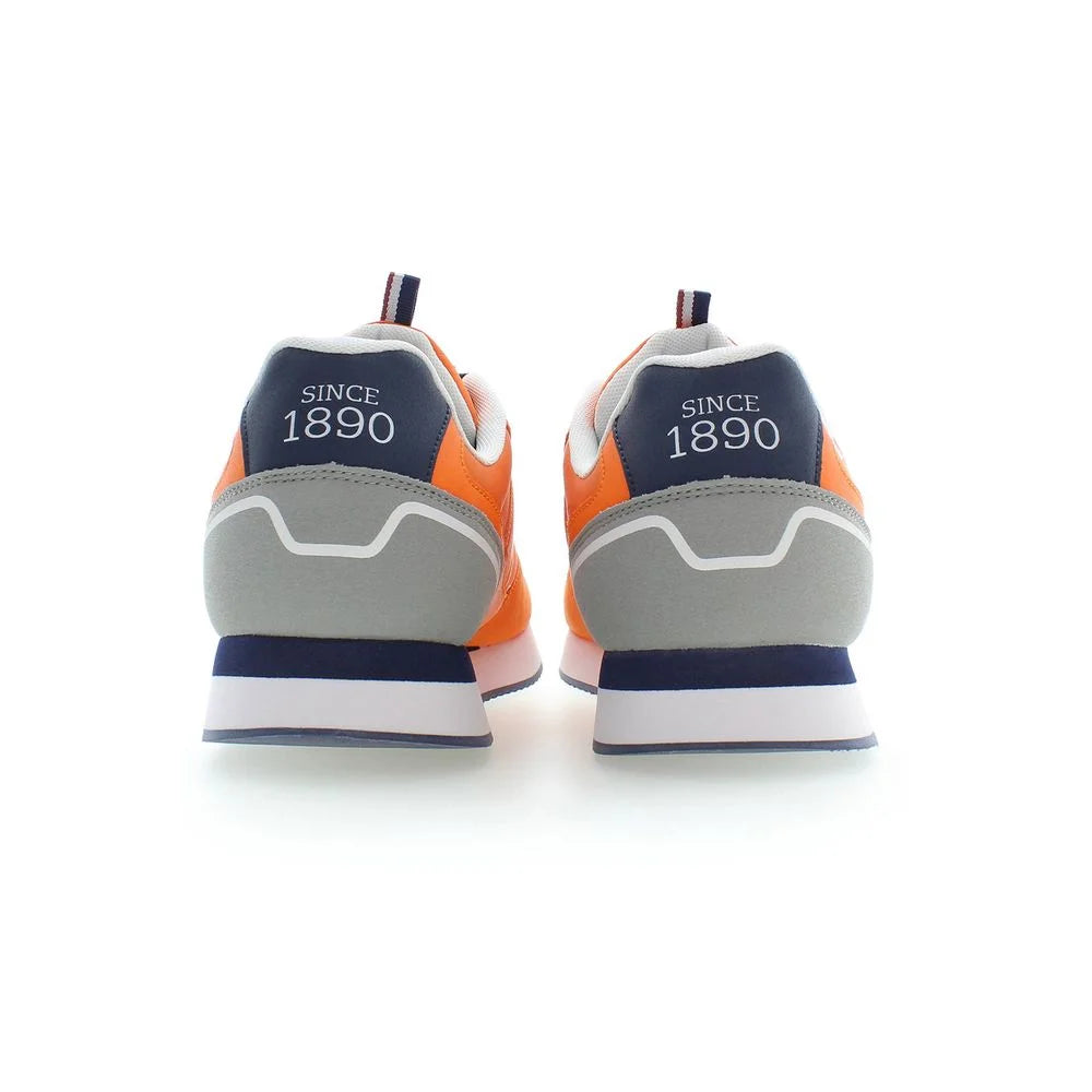 U.S. POLO ASSN. Orange Polyester Men Sneaker - Sneakers