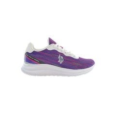 U.S. POLO ASSN. Purple Polyester Women Sneaker - EU35/US5 - Sneakers