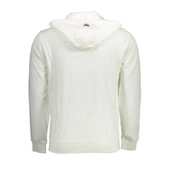 U.S. POLO ASSN. White Cotton Men Sweater - Hoodies