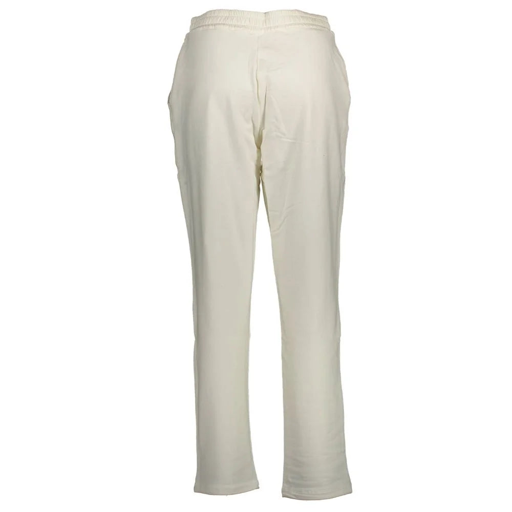 U.S. POLO ASSN. White Cotton Pant - Joggers