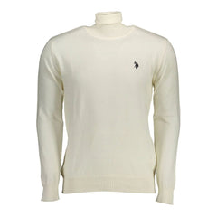 U.S. POLO ASSN. White Cotton Sweater - Sweaters