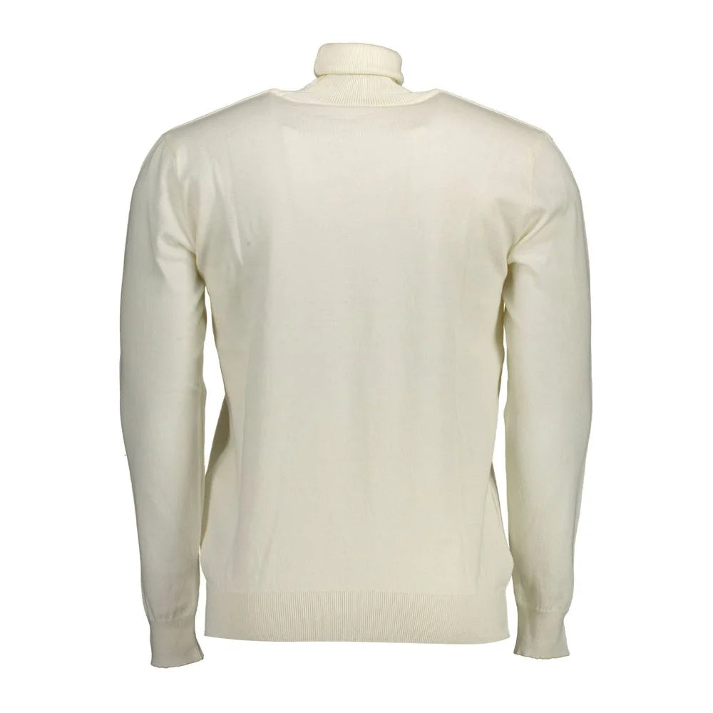 U.S. POLO ASSN. White Cotton Sweater - Sweaters