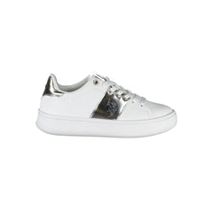 U.S. POLO ASSN. White Polyester Sneaker - EU37/US7 - Sneakers