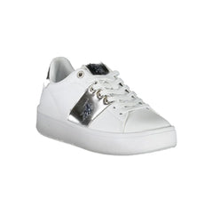 U.S. POLO ASSN. White Polyester Sneaker - EU37/US7 - Sneakers