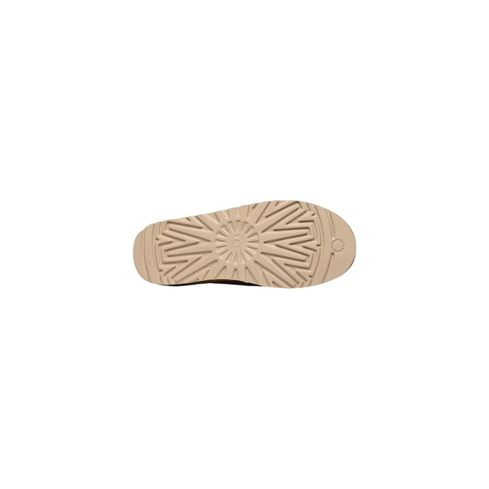 UGG Beige Suede Leather Clog - EU40/US7