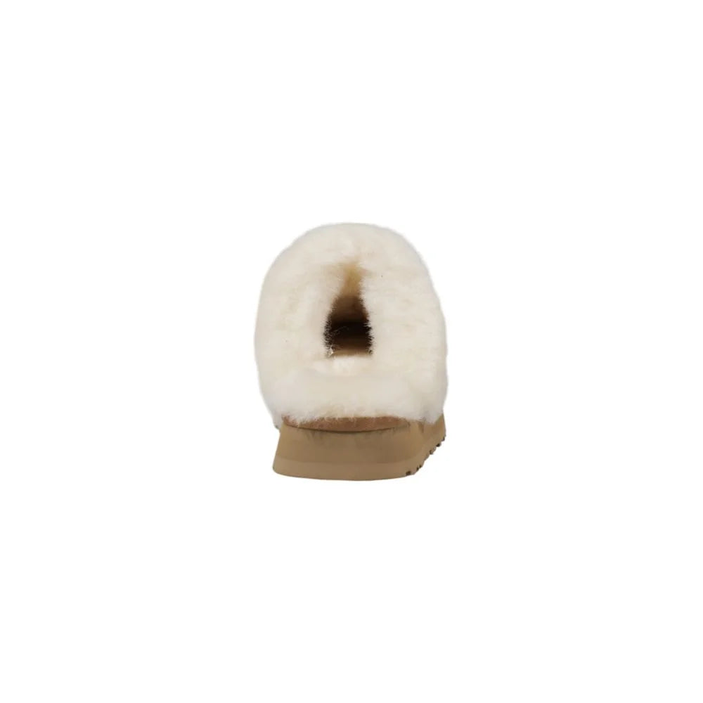 UGG Beige Suede Leather Slipper - EU37/US7 - Slippers