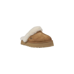 UGG Beige Suede Leather Slipper - EU37/US7 - Slippers
