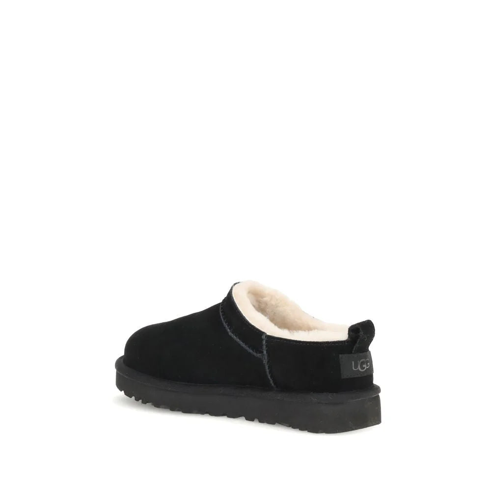 UGG Black Leather Ankle Boots - EU36/US6