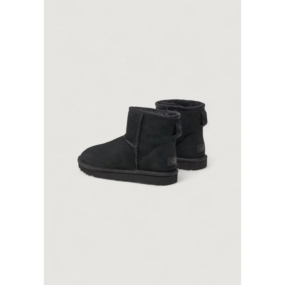 UGG Black Suede Leather Ankle Boots - EU36/US6