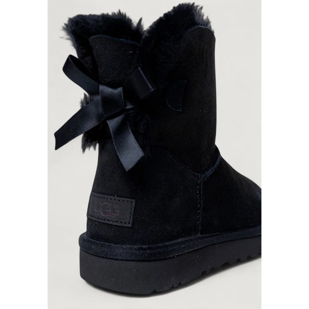UGG Black Suede Leather Ankle Boots - EU37/US7