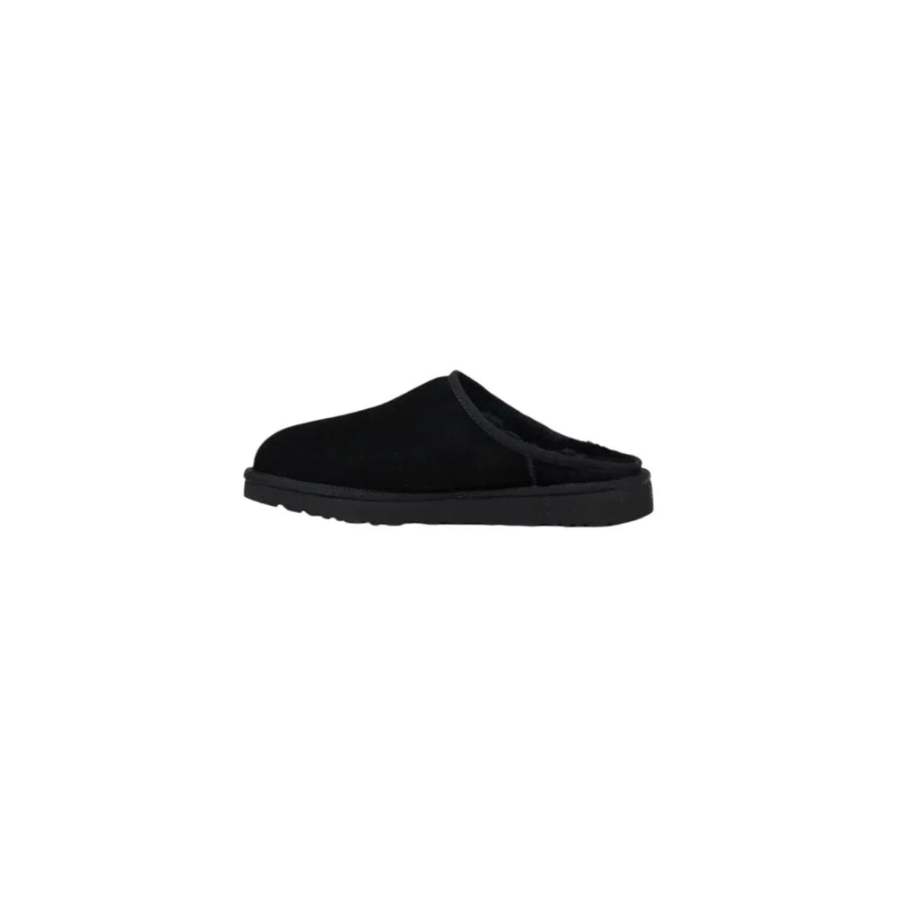 UGG Black Suede Leather Clog