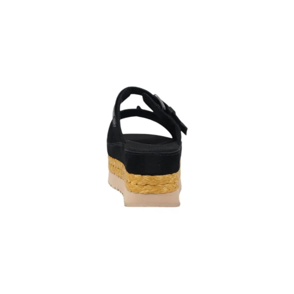 UGG Black Suede Leather Sandal - EU40/US10