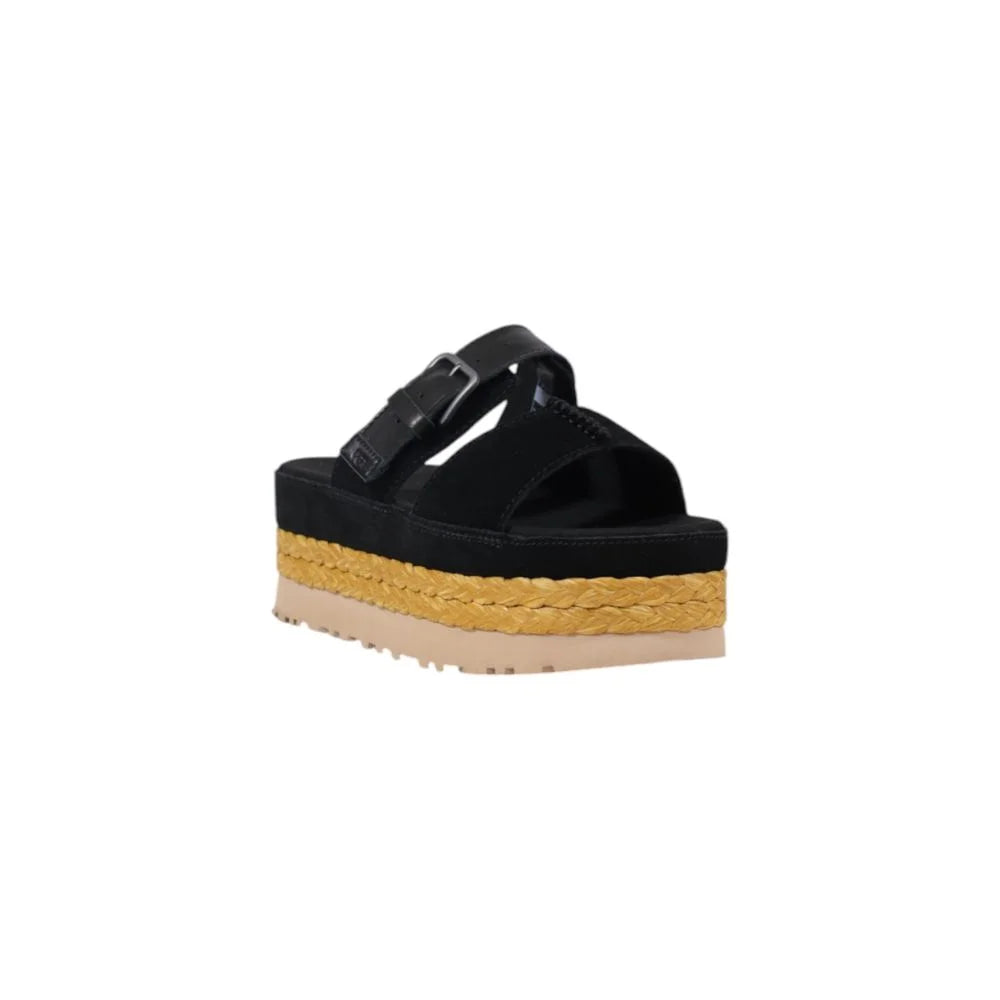 UGG Black Suede Leather Sandal - EU40/US10 - Sandals