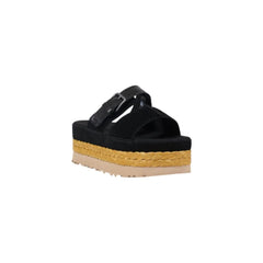 UGG Black Suede Leather Sandal - EU40/US10 - Sandals