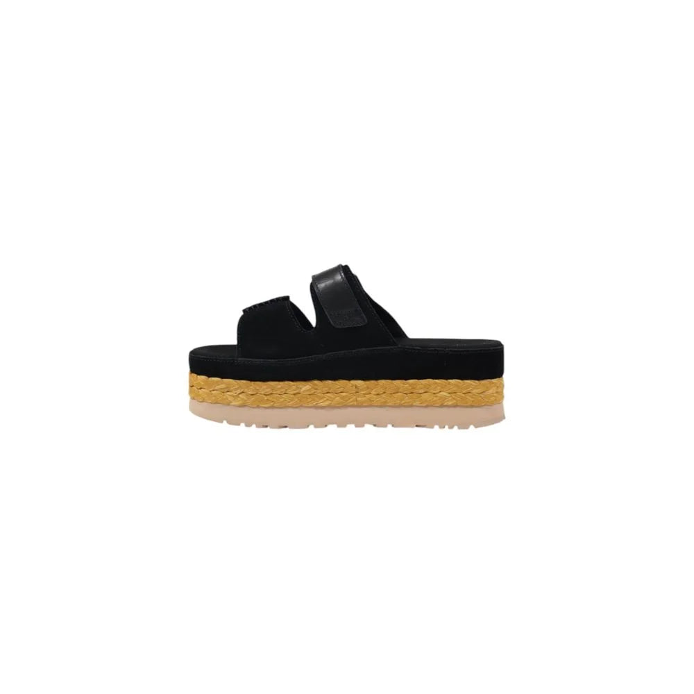 UGG Black Suede Leather Sandal - EU40/US10 - Sandals