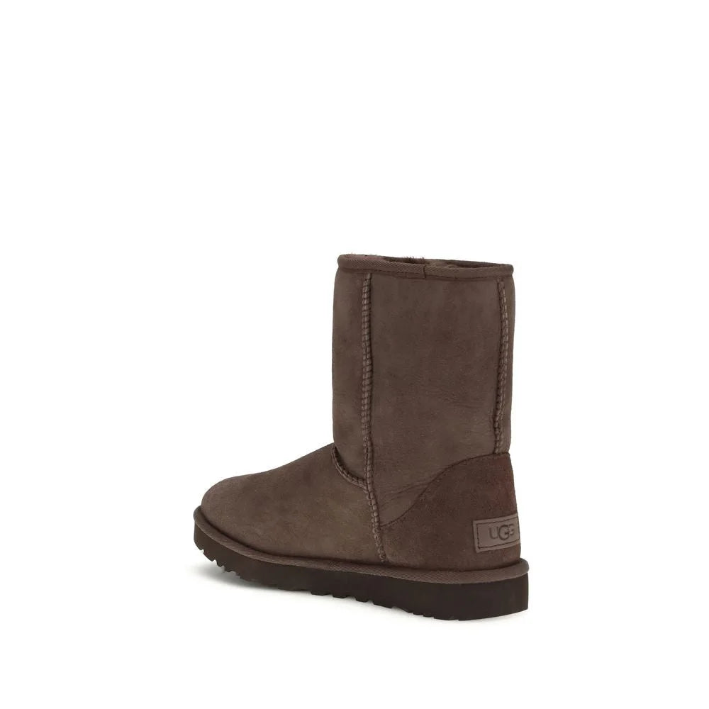 UGG Brown Leather Boots - EU38/US8