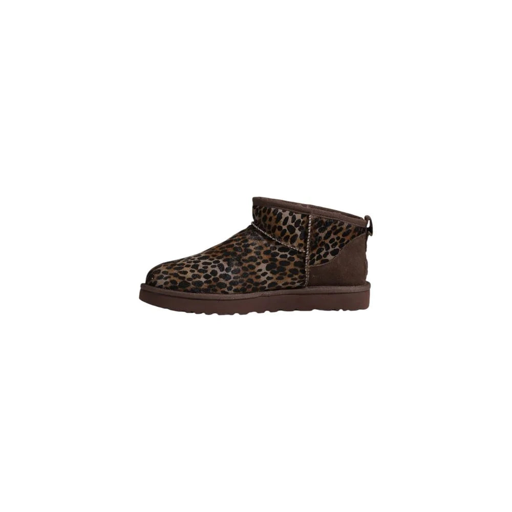 UGG Brown Suede Leather Ankle Boots - EU36/US6