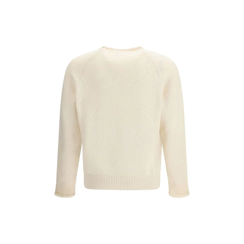 Umit Benan Beige Cotton Sweatshirt