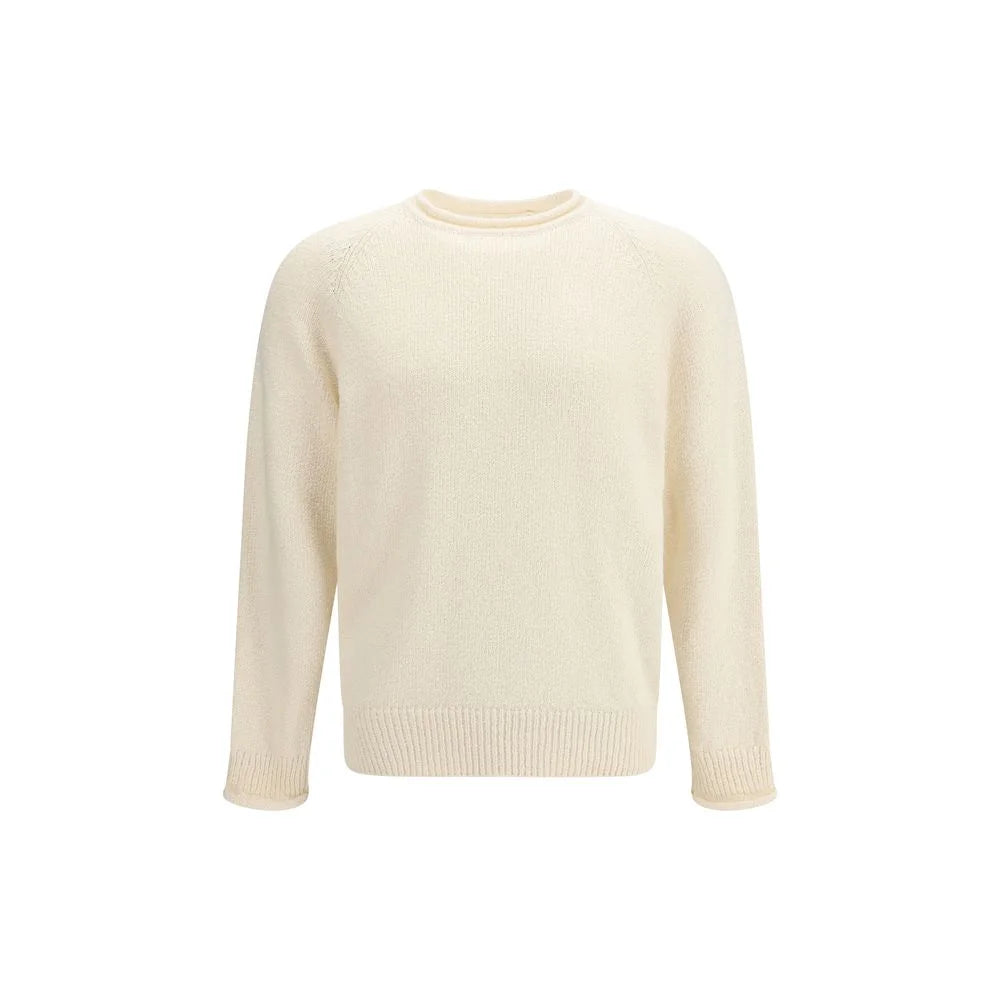 Umit Benan Beige Cotton Sweatshirt