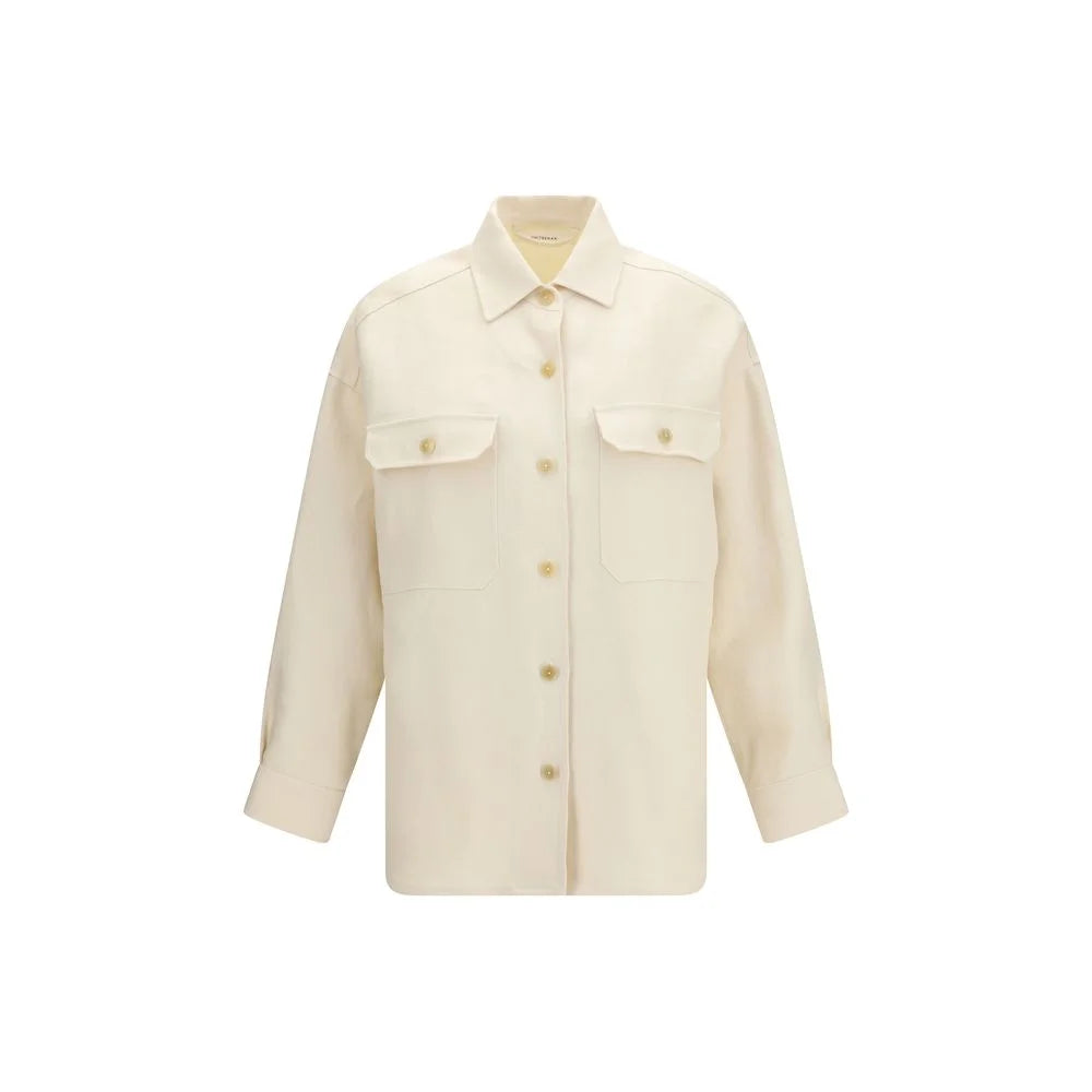 Umit Benan Beige Linen Shirt