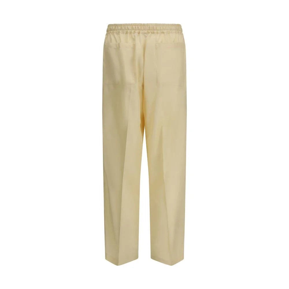 Pantaloni in seta bicolor Umit Benan - IT46 | S