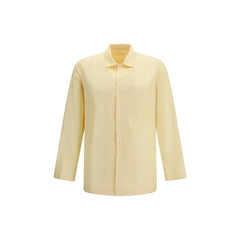 Umit Benan Bicolor Silk Shirt - IT44 | XS