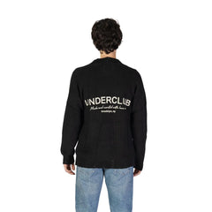 Underclub Black Cotton Cardigan - Cardigans