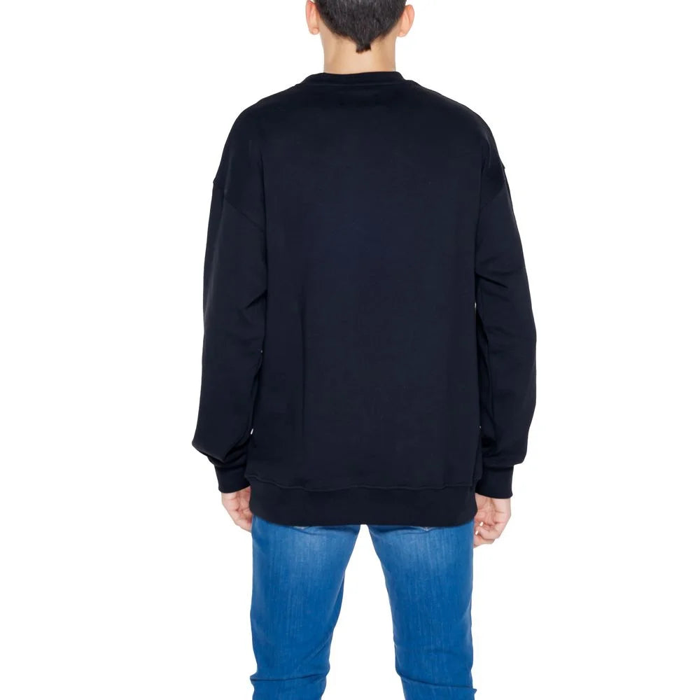Underclub Black Cotton Sweatshirt - IT44 | S