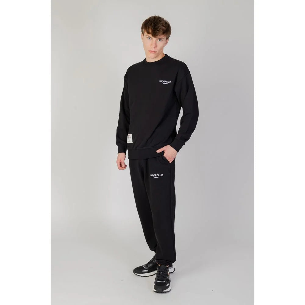 Underclub Black Cotton Sweatshirt - IT44 | S - Sweatshirts