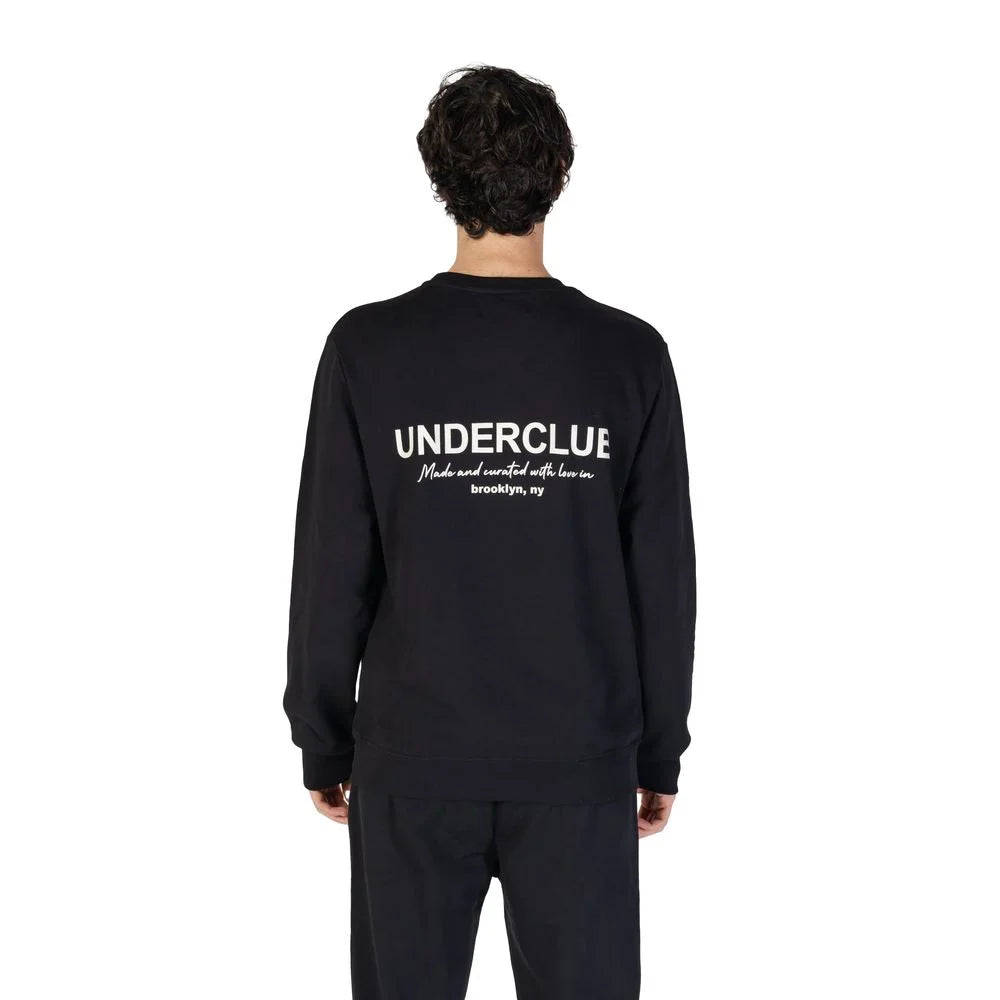 Underclub Black Cotton Sweatshirt - IT52 | XL - Sweatshirts
