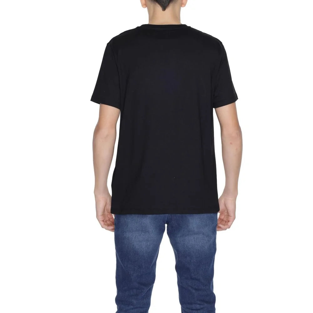 Underclub Black Cotton T-Shirt - IT46 | M - T-Shirts