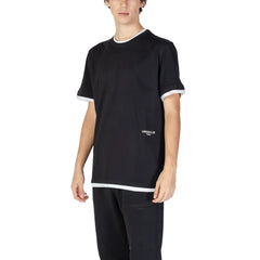 Underclub Black Cotton T-Shirt - T-Shirts