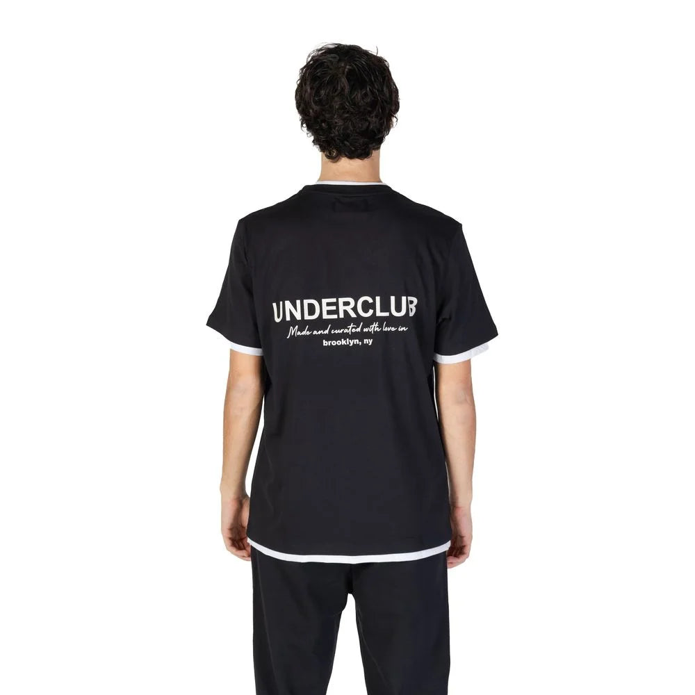 Underclub Black Cotton T-Shirt - T-Shirts