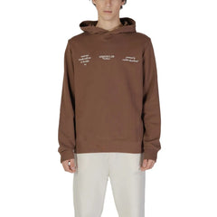 Underclub Brown Cotton Hoody - IT46 | M - Hoodies
