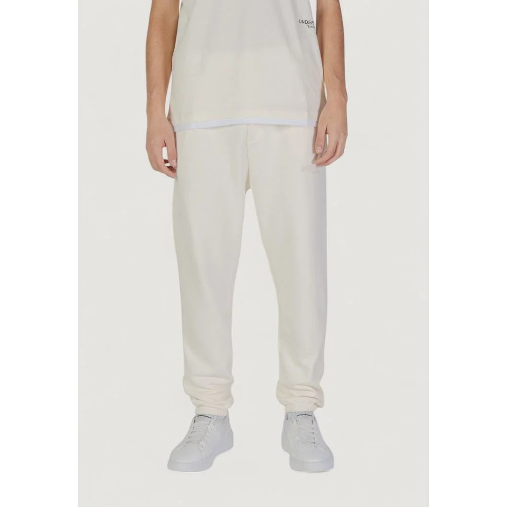 Underclub Cream Cotton Joggers Workout Pant - IT48 | L - Joggers