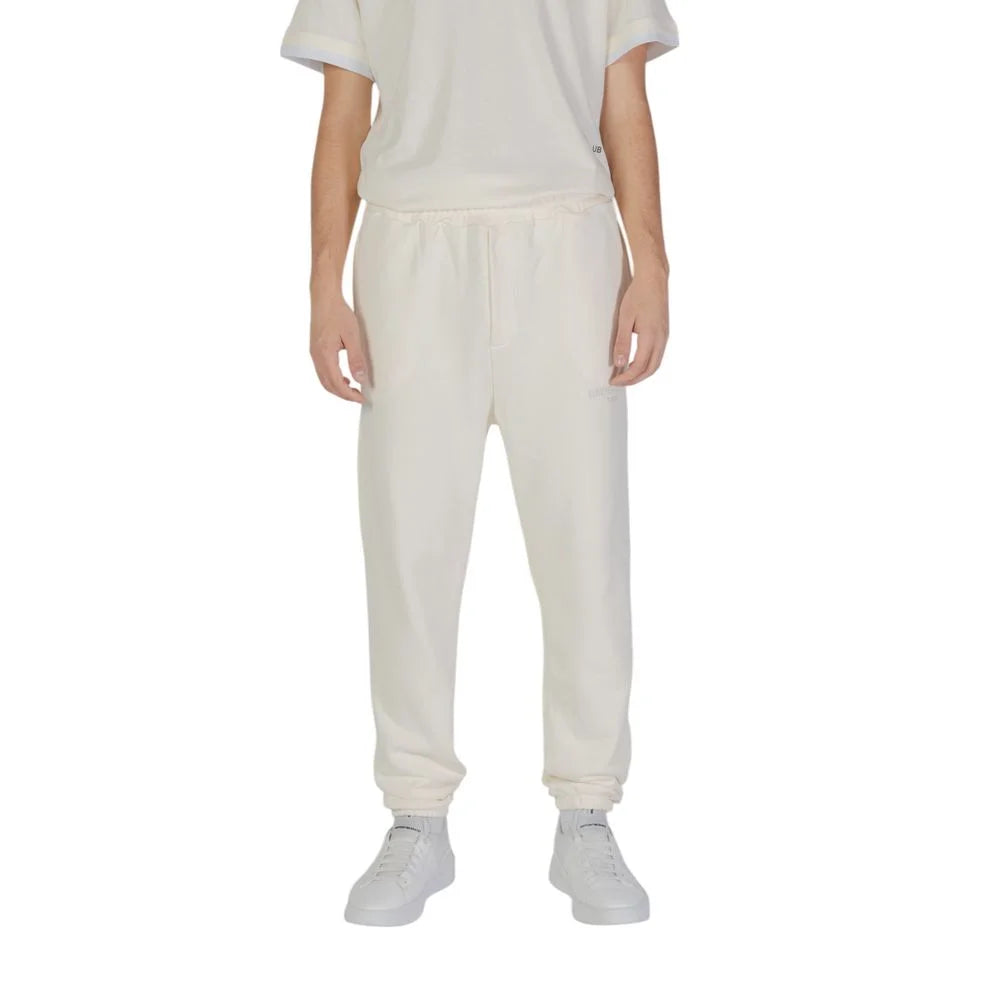 Underclub Cream Cotton Joggers Workout Pant - IT48 | L - Joggers