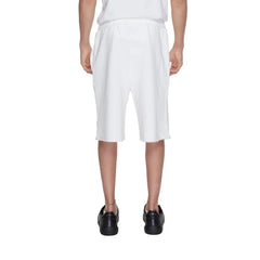 Underclub White Cotton Bermuda - Bermudas