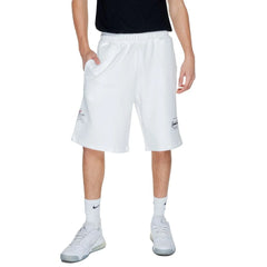 Underclub White Cotton Bermuda - IT48 | L
