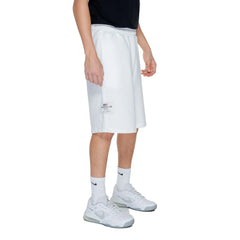 Underclub White Cotton Bermuda - IT48 | L