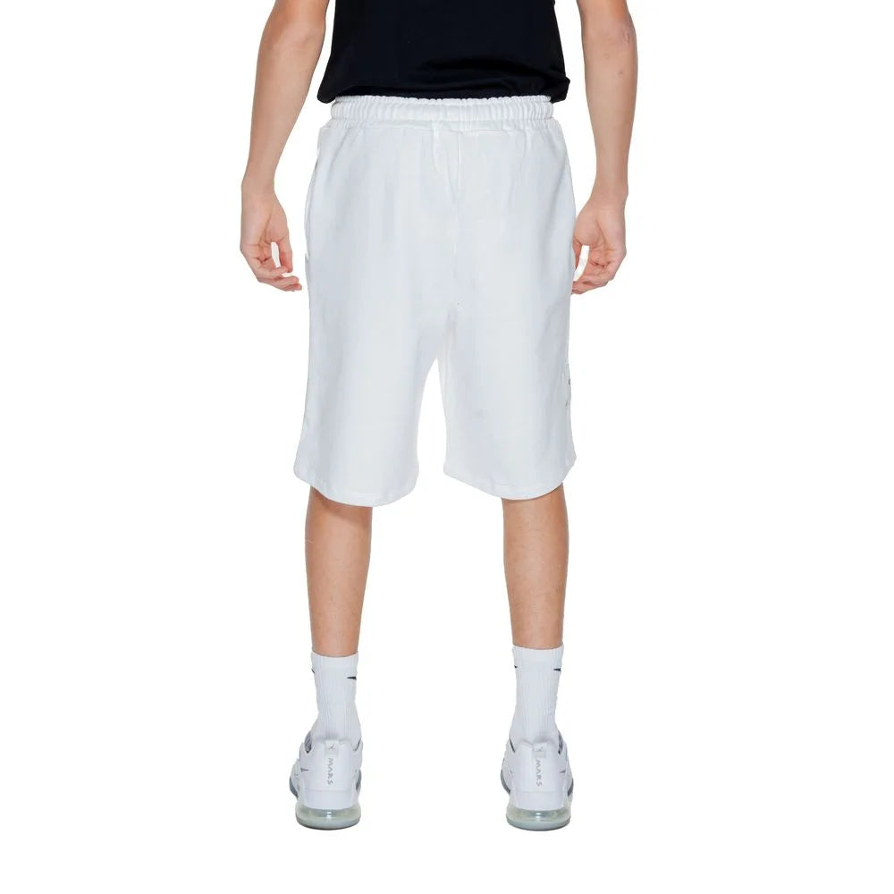 Underclub White Cotton Bermuda - IT48 | L
