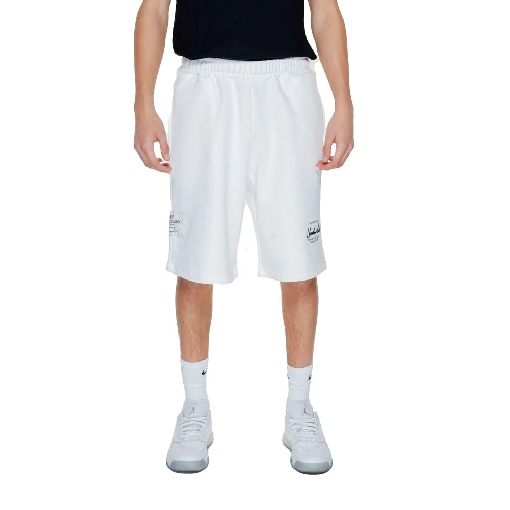 Underclub White Cotton Bermuda - IT48 | L