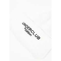 Underclub White Cotton Cap (Baseball Hat) - UNI
