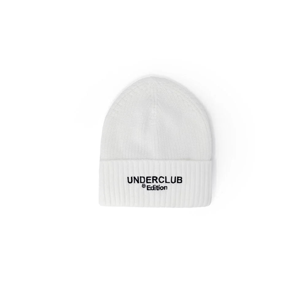 Underclub White Cotton Cap (Baseball Hat) - UNI