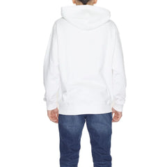 Underclub White Cotton Hoody - Hoodies