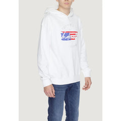 Underclub White Cotton Hoody - Hoodies