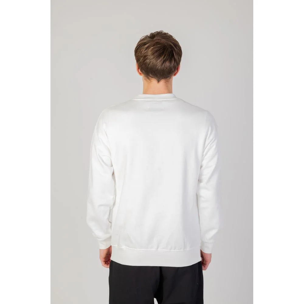 Underclub White Cotton Sweatshirt - IT48 | L - Sweatshirts